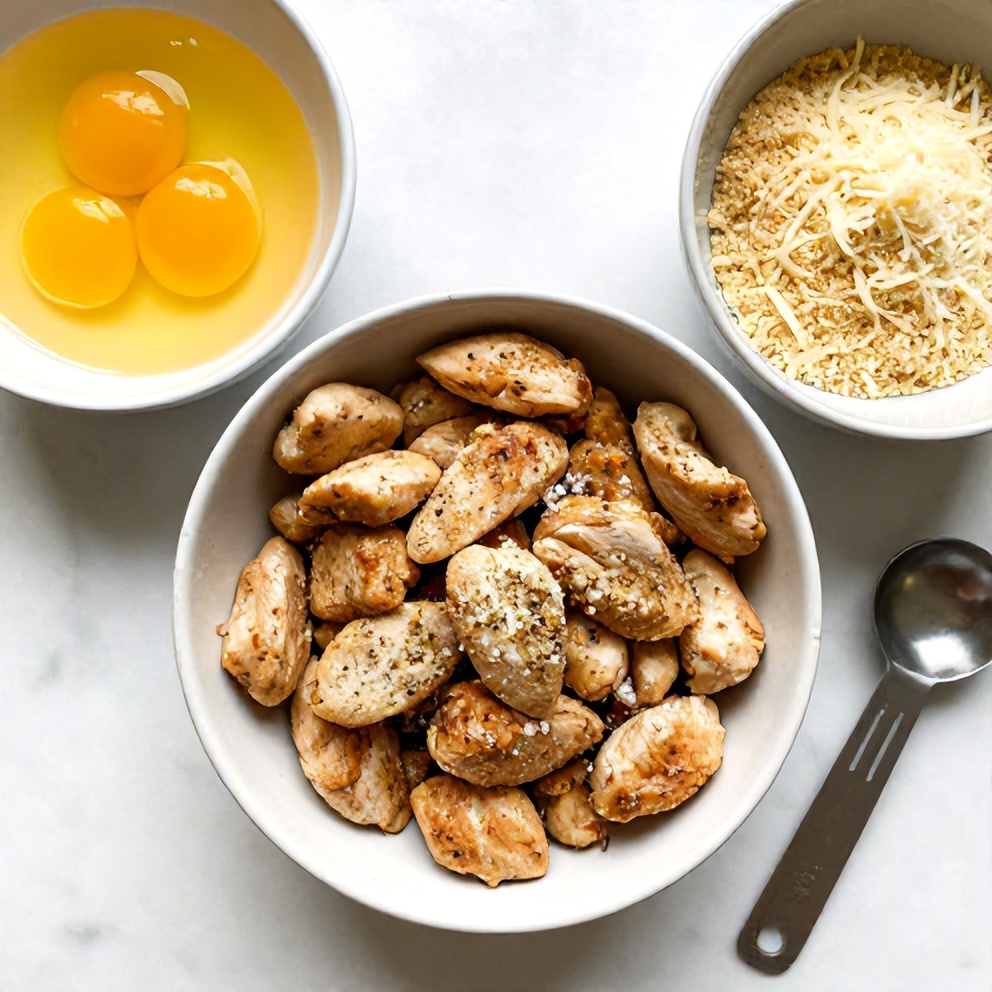 Air Fryer Chicken Parmesan Bites Ingredients