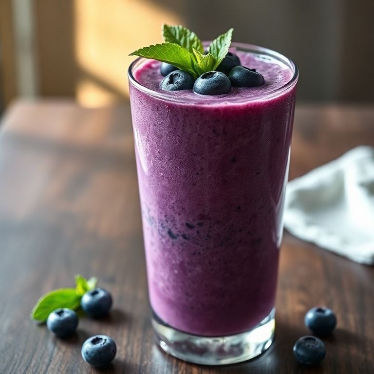 best blueberry yogurt smoothie