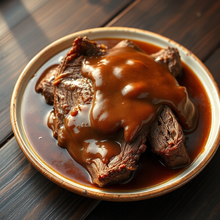 Best Slow Cooked Beef Brisket
