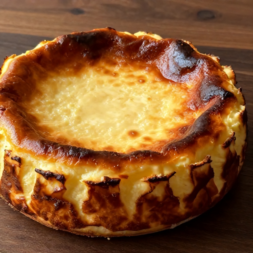burnt basque cheesecake