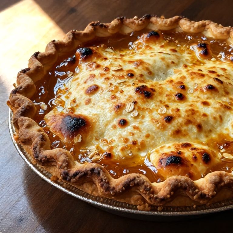 burnt honey pie