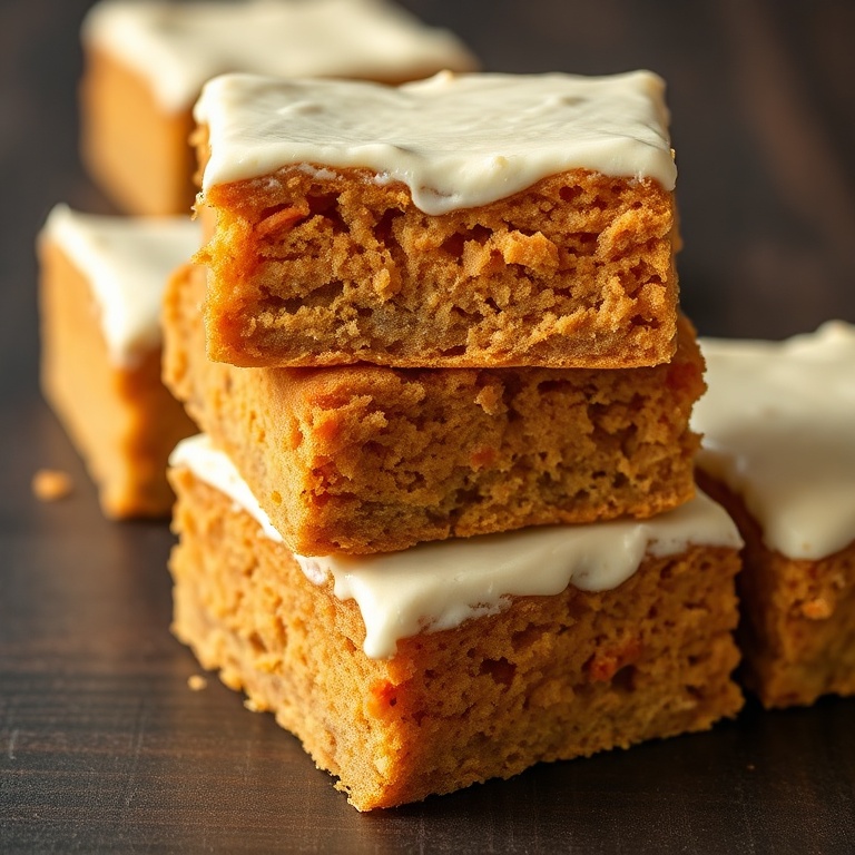 carrot cake cream cheese bars
