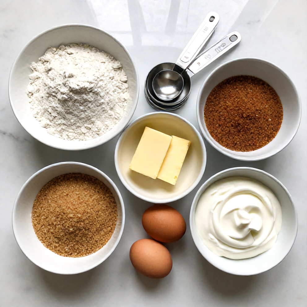 Brown Sugar Chai Cake Ingredients