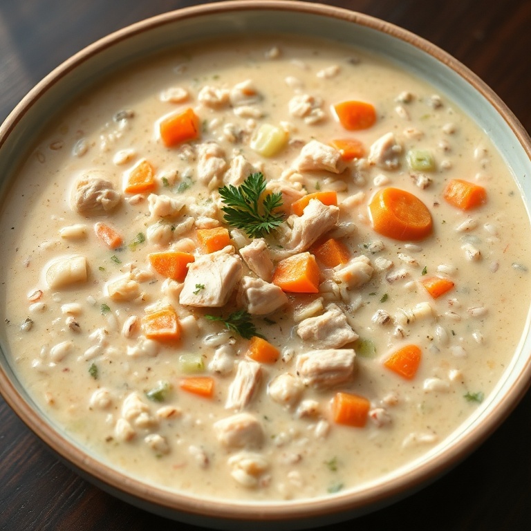 Creamy Chicken Wild Rice Soup