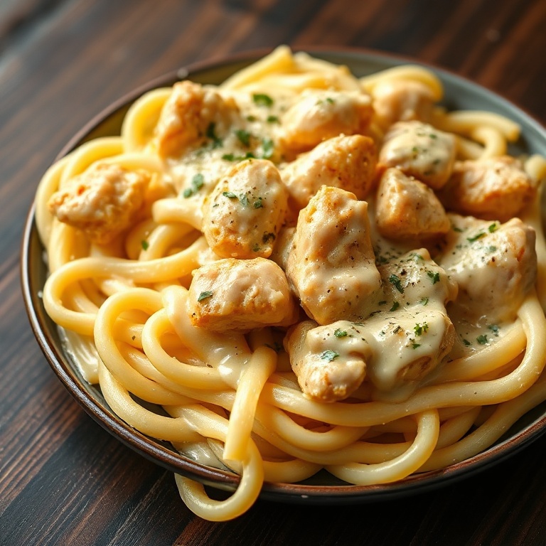 Creamy Garlic Parmesan Chicken Pasta