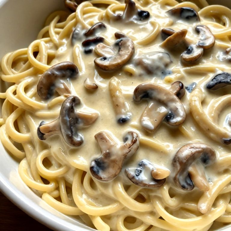 creamy italian mushroom carbonara