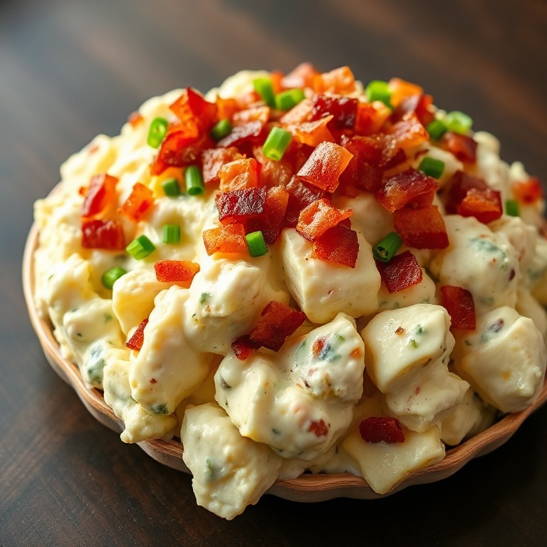 Creamy Loaded Baked Potato Salad