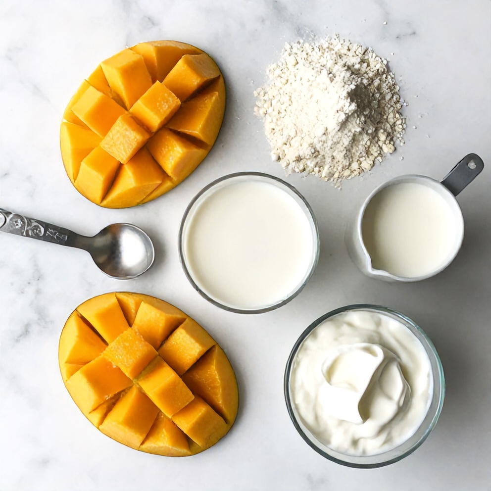 Mango Coconut Protein Shake Ingredients