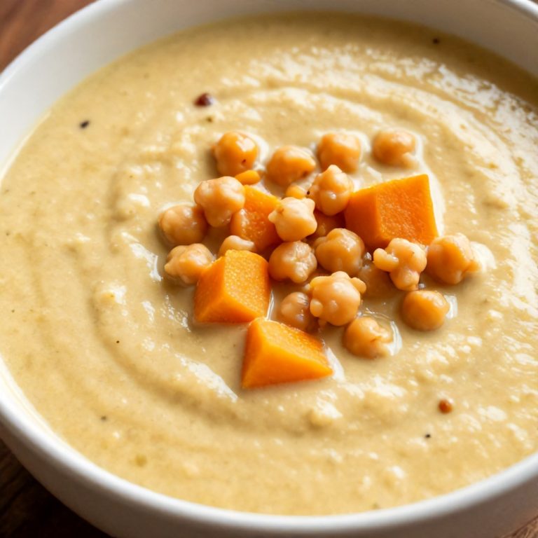 Creamy Moroccan Sweet Potato Soup