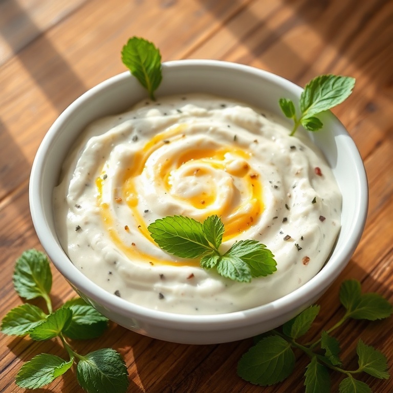 Creamy Radish Tzatziki Dip
