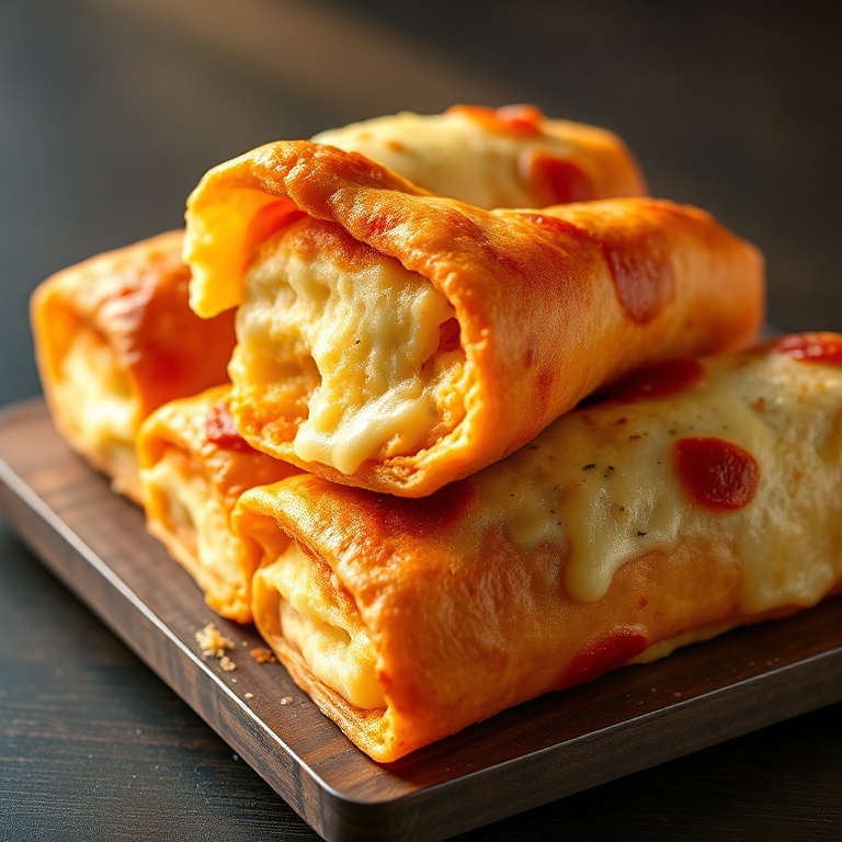 Crispy Air Fryer Pizza Rolls