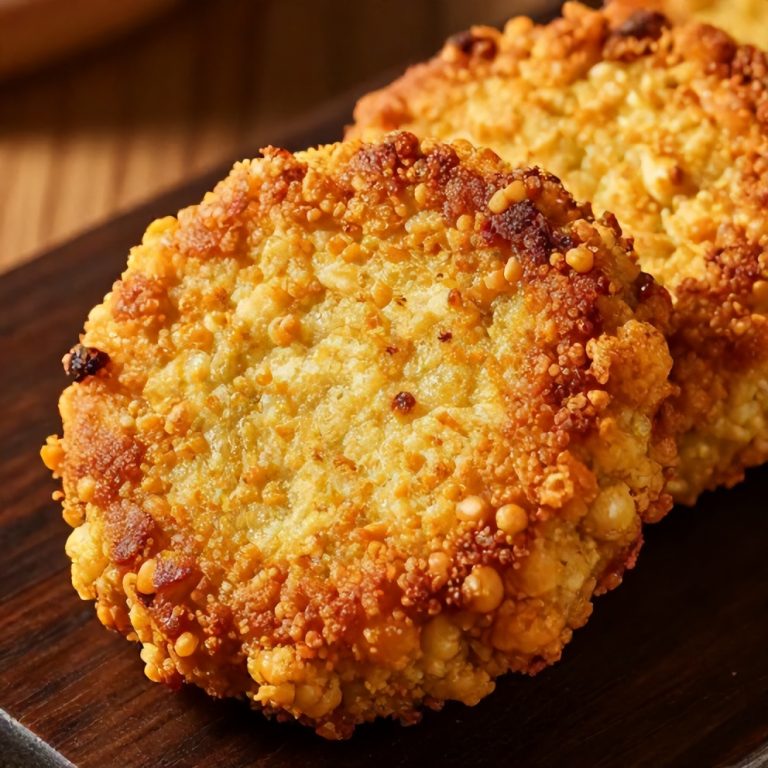 crispy baked chickpea patties