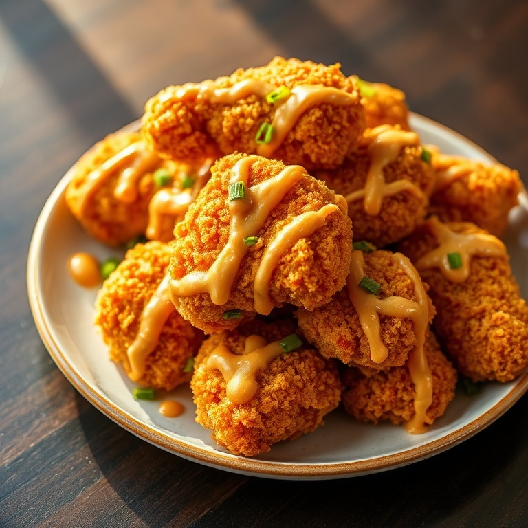 crispy bang bang chicken