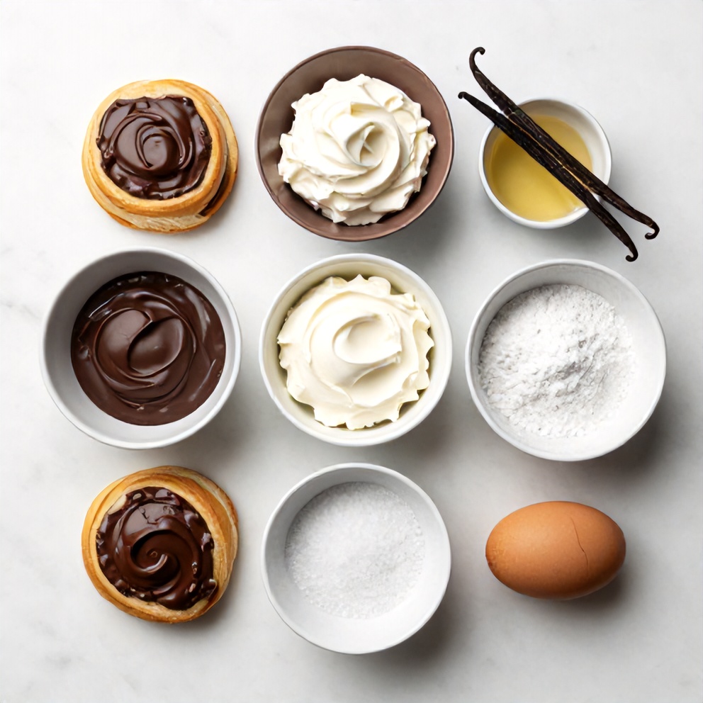 Chocolate Rolls Ingredients