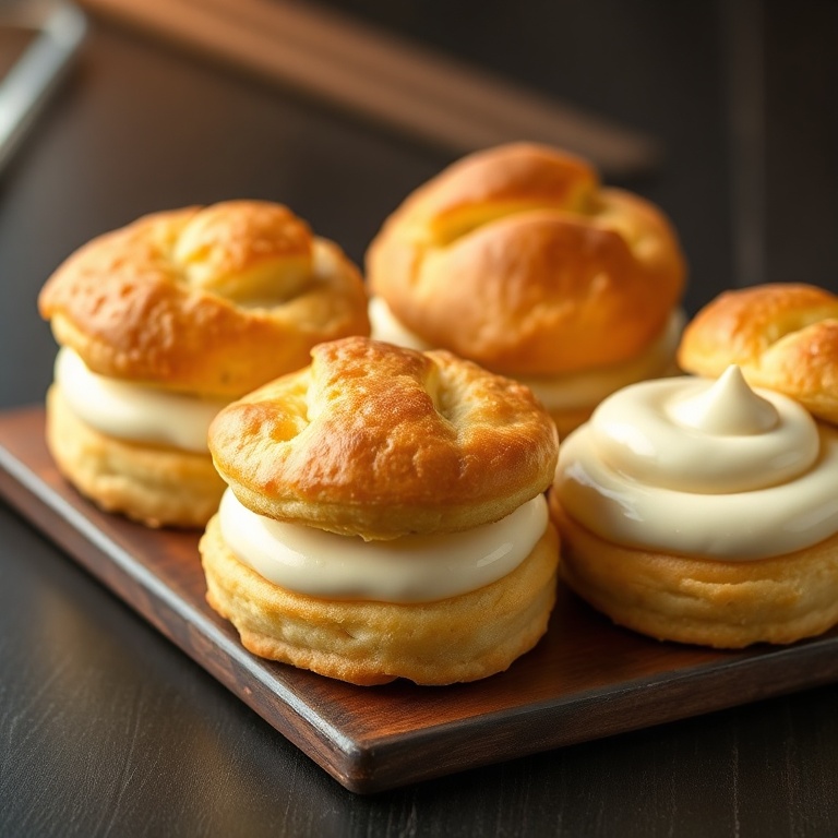 Crispy Cream Puffs
