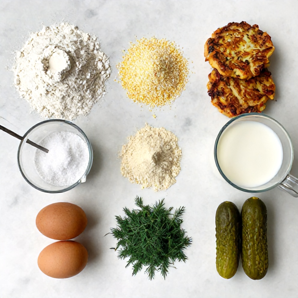 Dill Pickle Fritters Ingredients