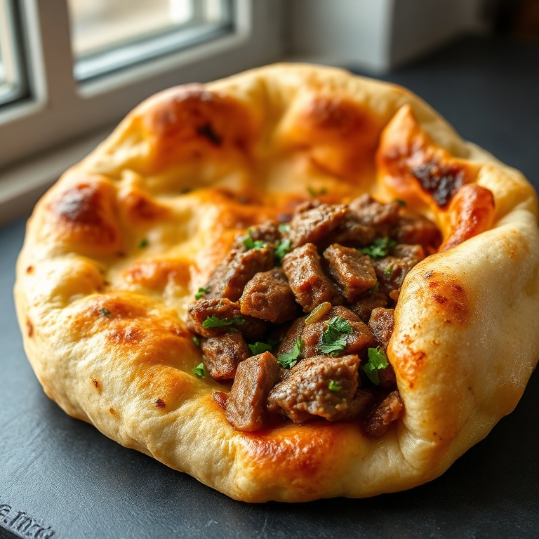 crispy Egyptian hawawshi recipe