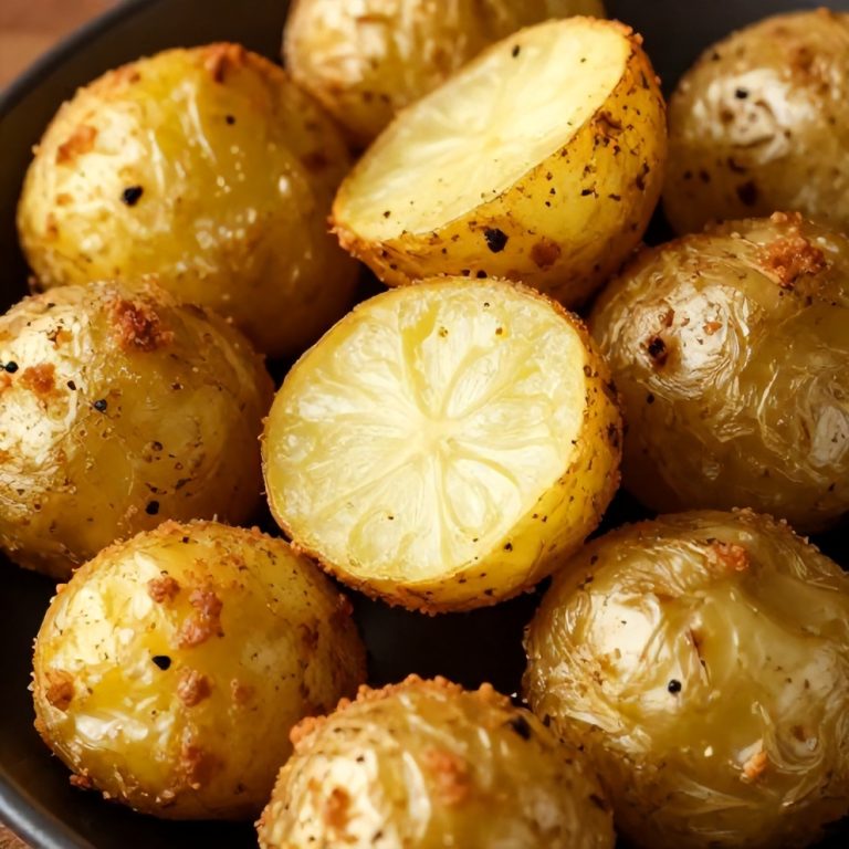 crispy greek lemon potatoes