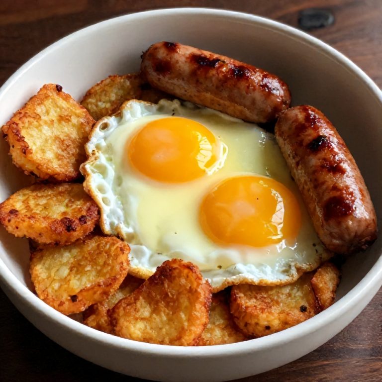 Crispy Hash Brown Breakfast Bowls