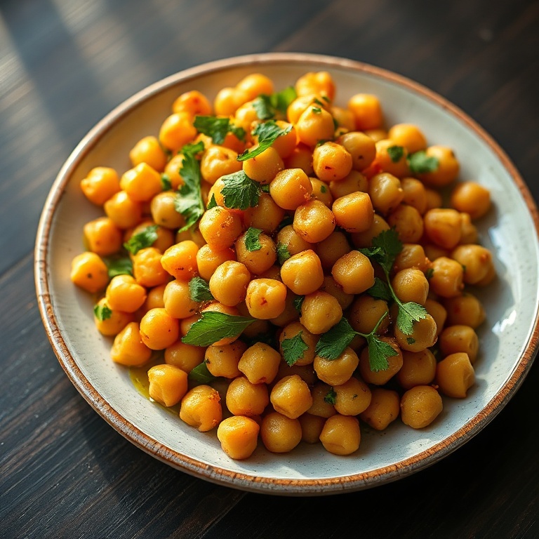 Crispy Mediterranean Chickpea Salad