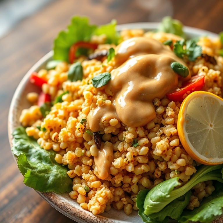 Crispy Thai Quinoa Salad