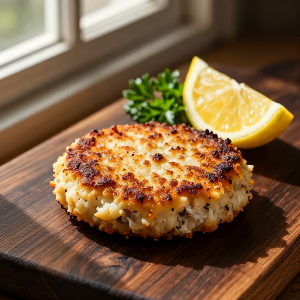 crispy tuna patties