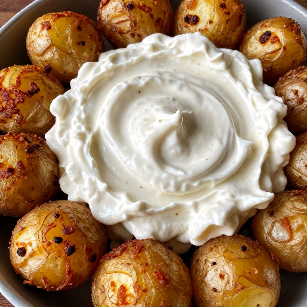 Crispy Za’atar Smashed Potatoes