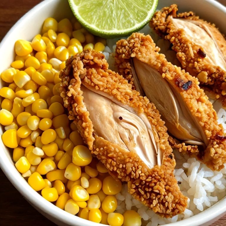 Easy 30-Minute Street Corn Chicken Rice Bowl