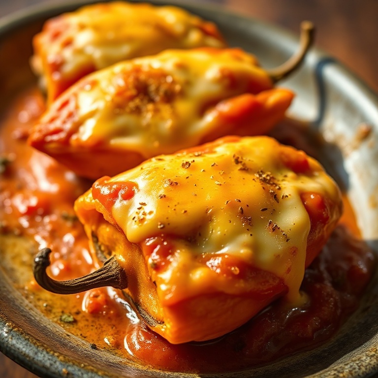 Easy Baked Chili Rellenos