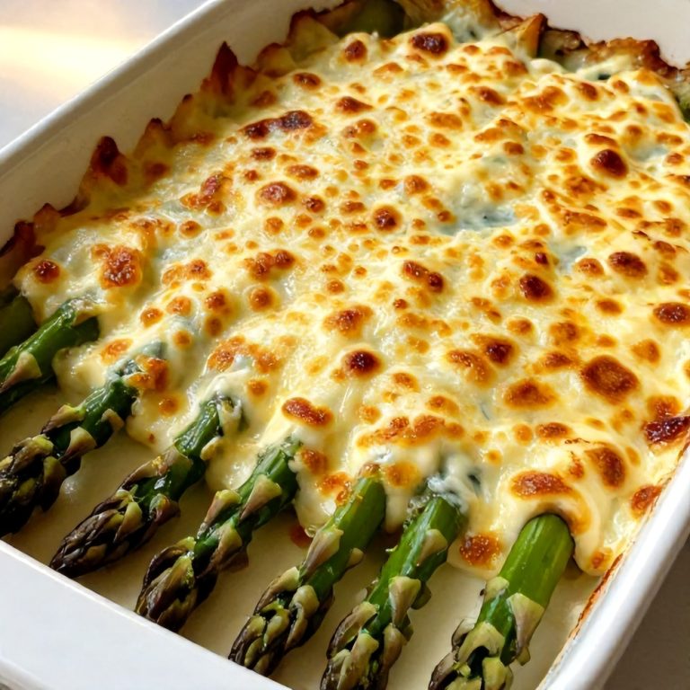 Easy Cheesy Asparagus Casserole