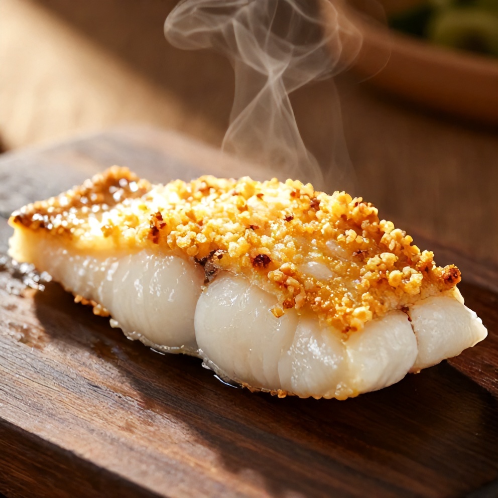 Easy Cheesy Baked Halibut