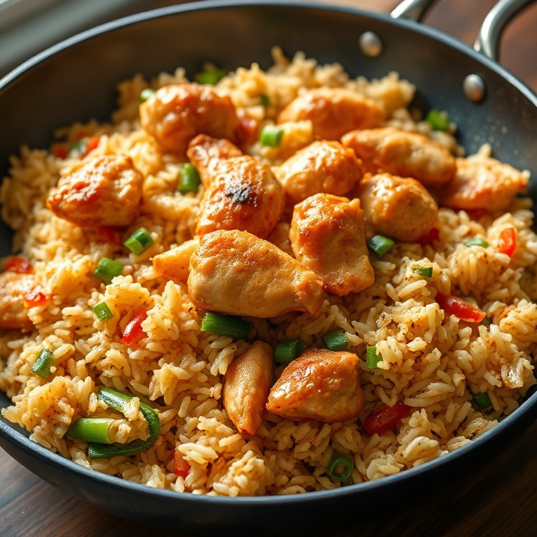 easy chicken fried rice