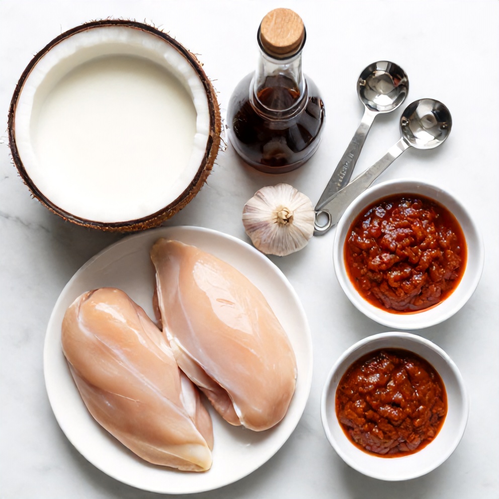 Coconut Chicken Ingredients