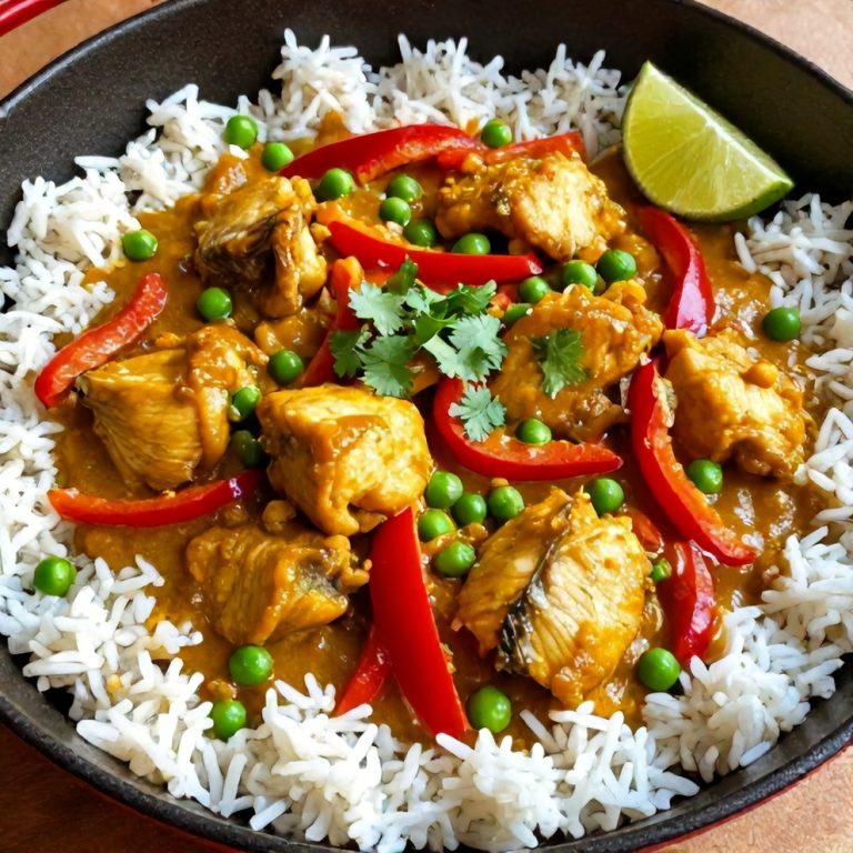 Easy Coconut Lime Fish Curry