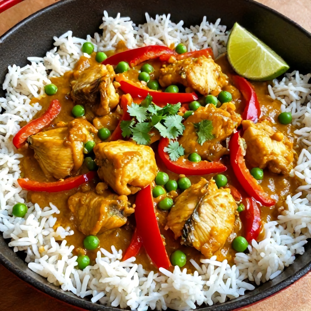 Easy Coconut Lime Fish Curry