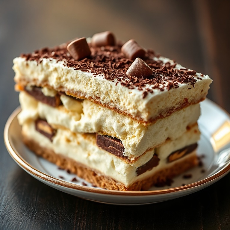 easy coconut tiramisu