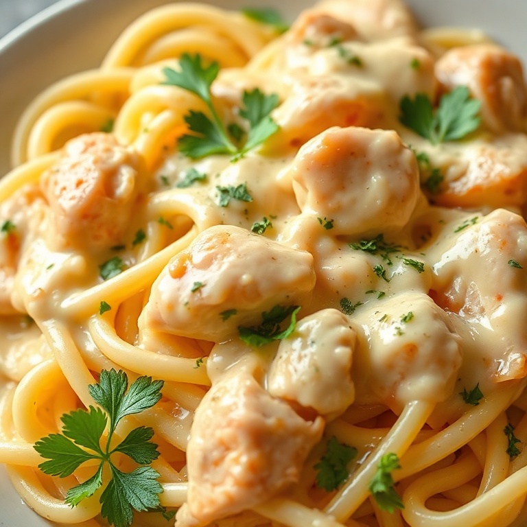 easy creamy alfredo pasta