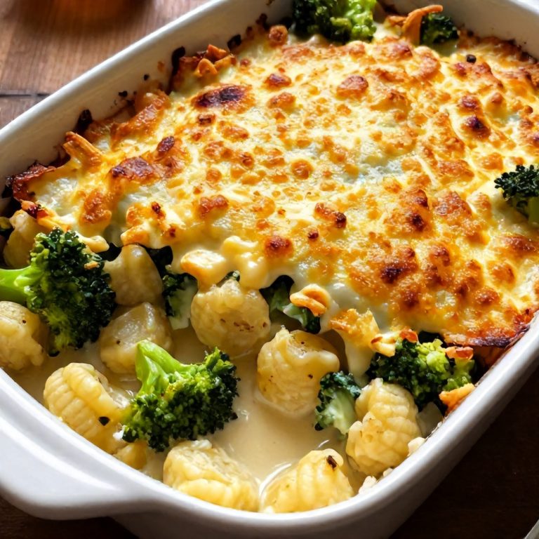 Easy Gnocchi and Broccoli Bake