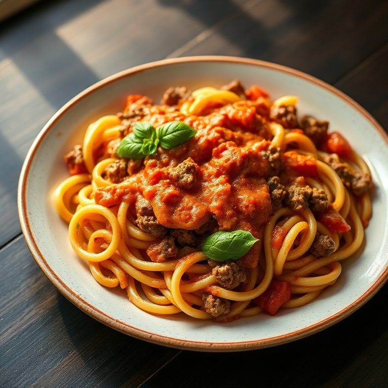 Easy Creamy Ground Beef Pasta