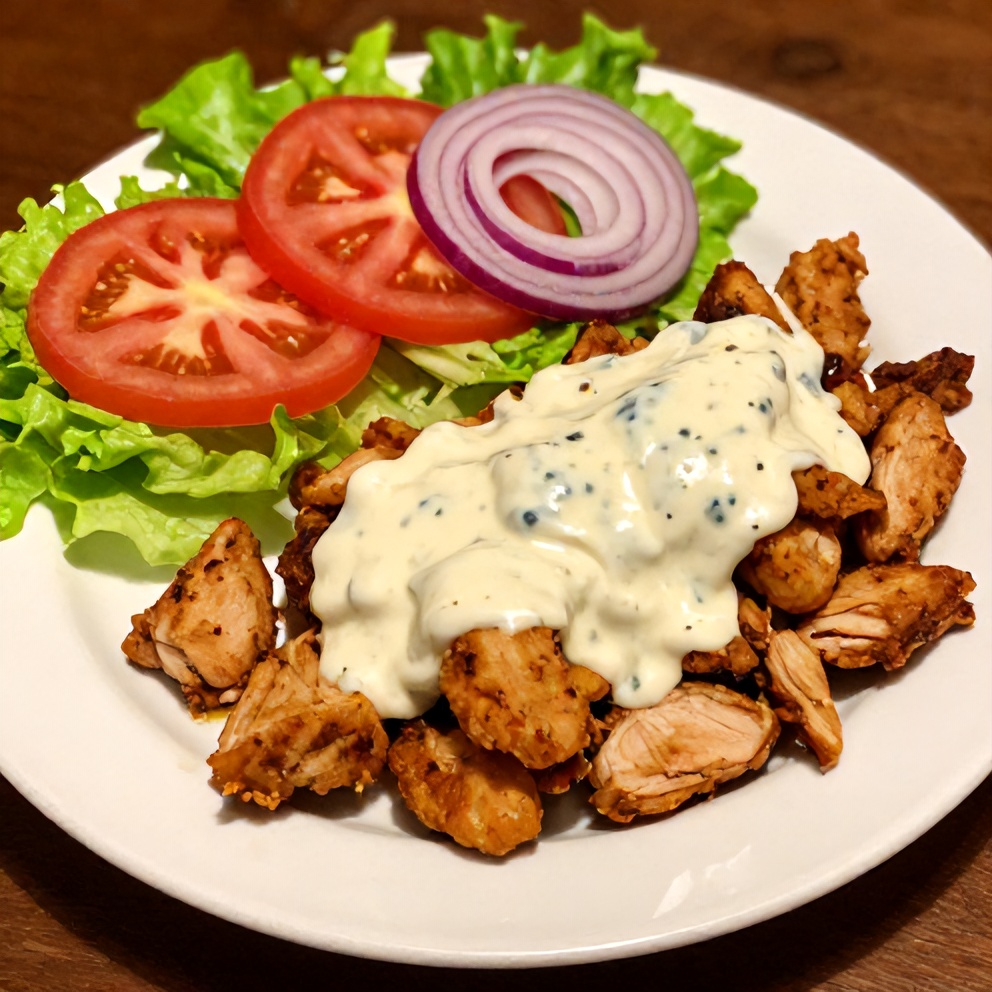 Chicken Shawarma with Garlic Sauce