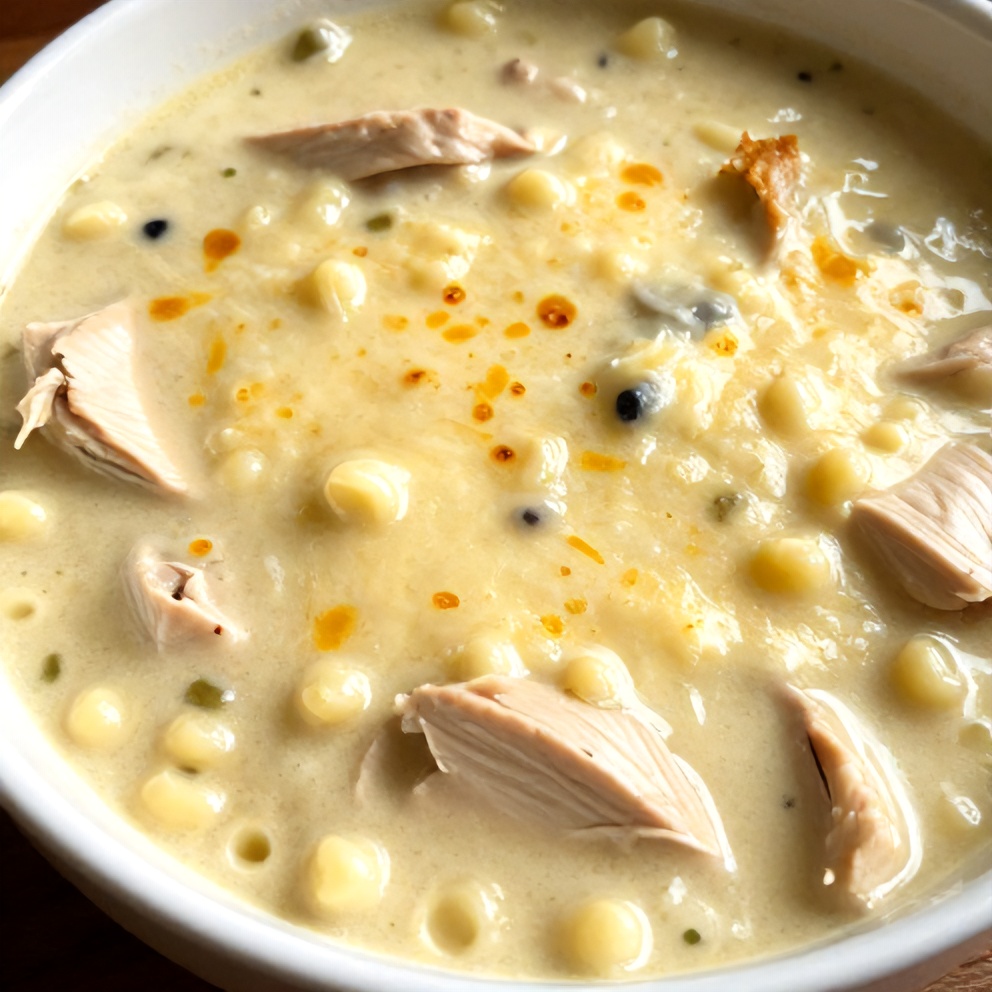 Easy Crock Pot Creamy Chicken Parmesan Soup