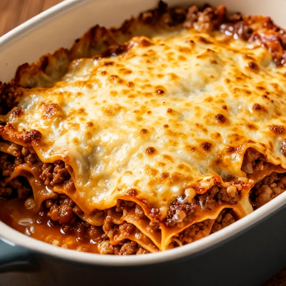 Easy Crockpot Lasagna