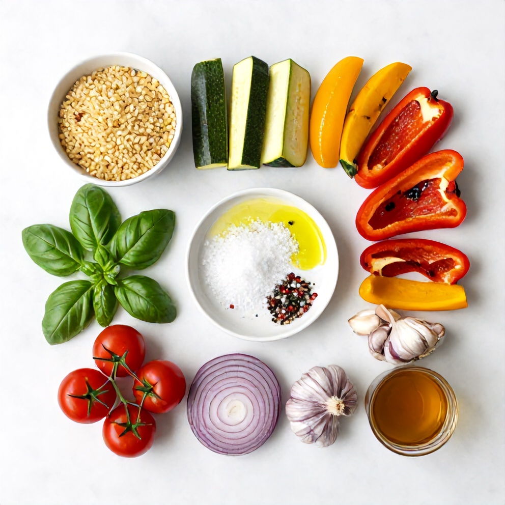 Farro Salad Ingredients