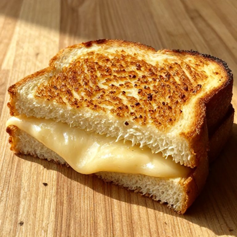 easy garlic bread grilled cheese