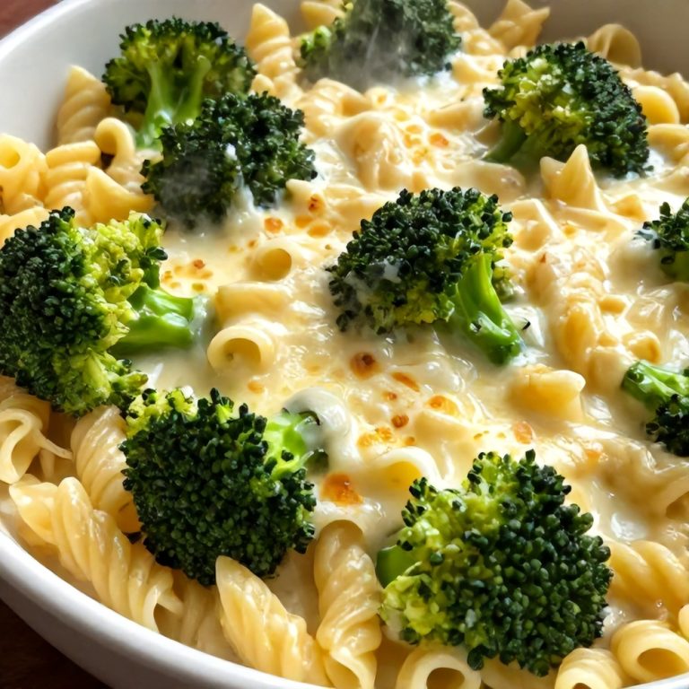Easy Garlic Parmesan Broccoli Pasta