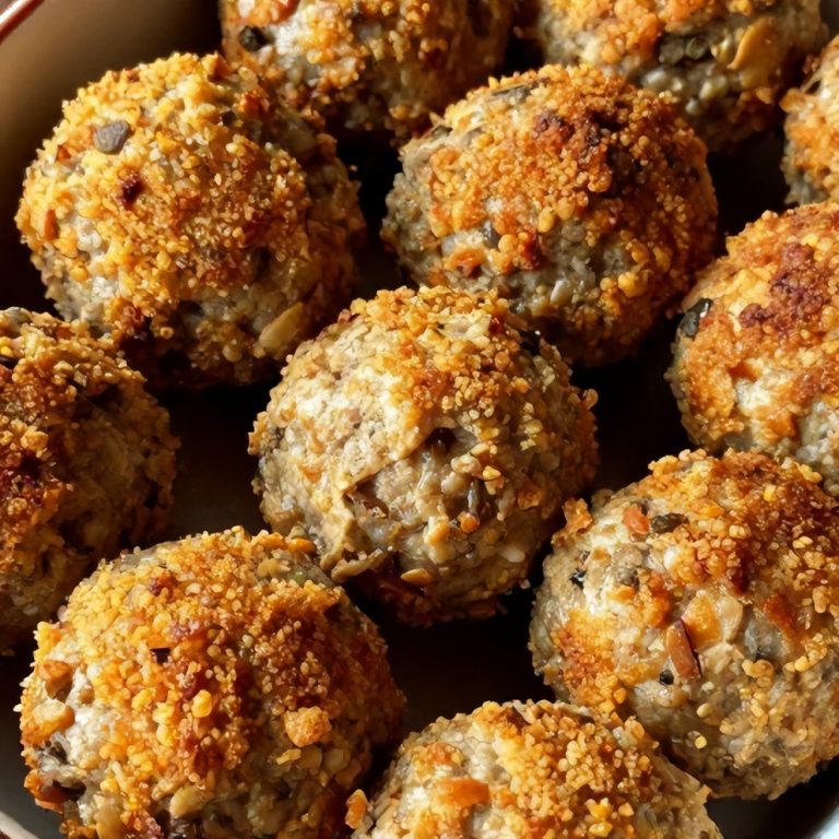 Easy Greek Lentil Meatballs