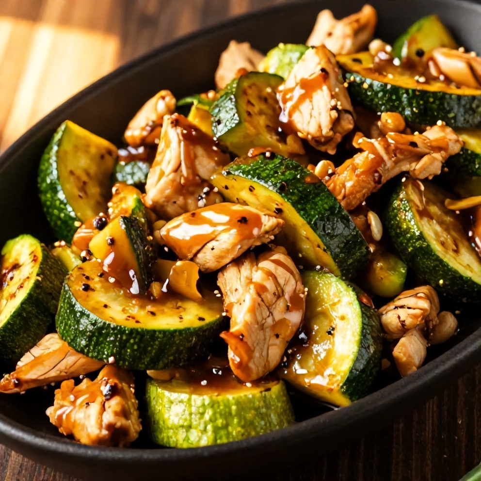 Easy Hibachi Zucchini Stir Fry