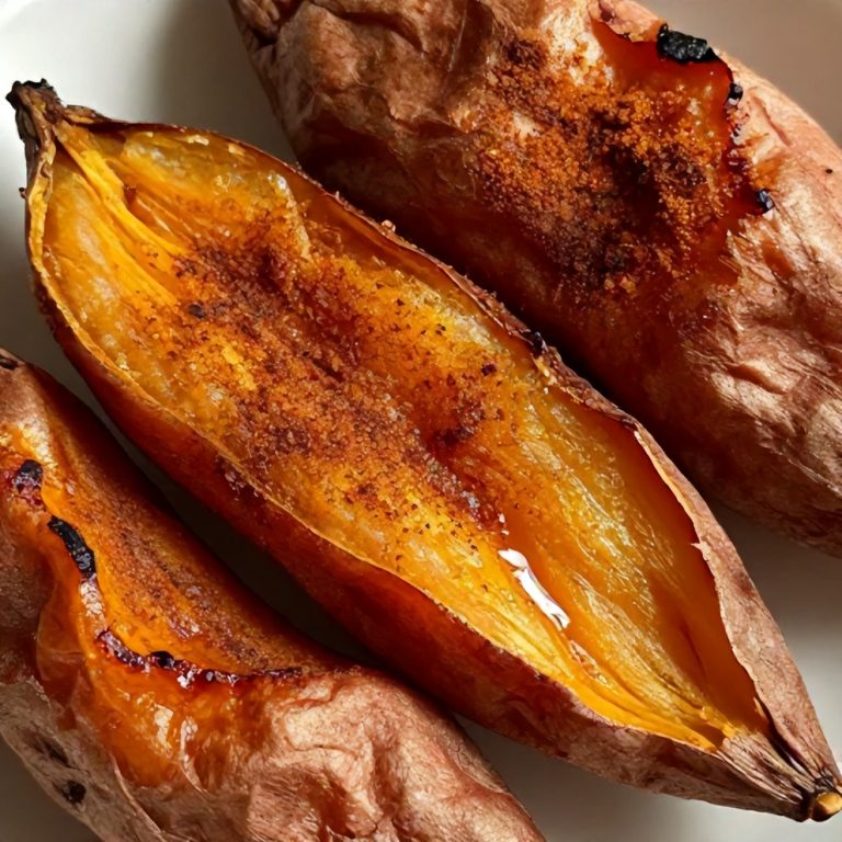honey roasted sweet potatoes