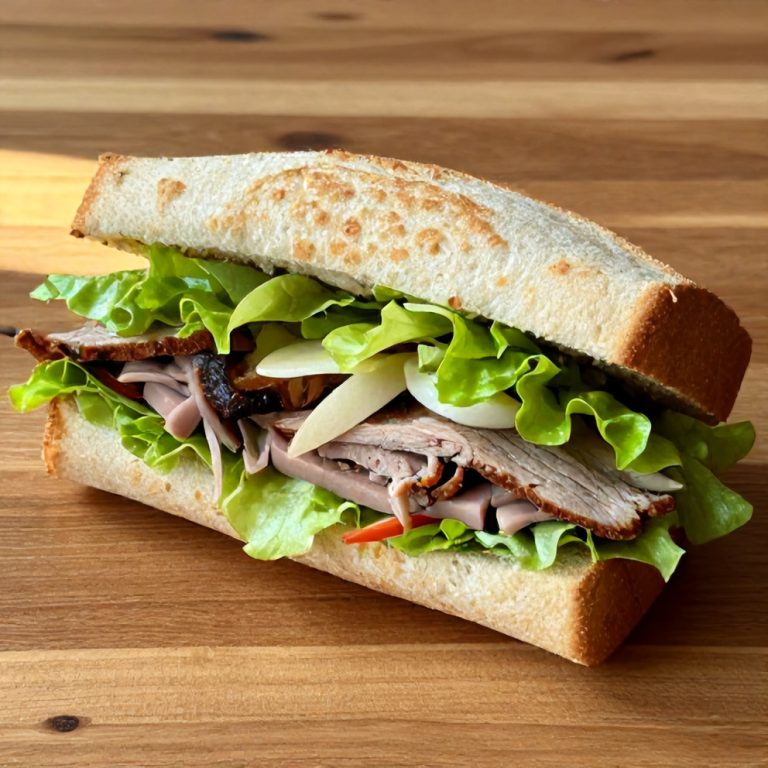 Easy Italian Grinder Salad Sandwich