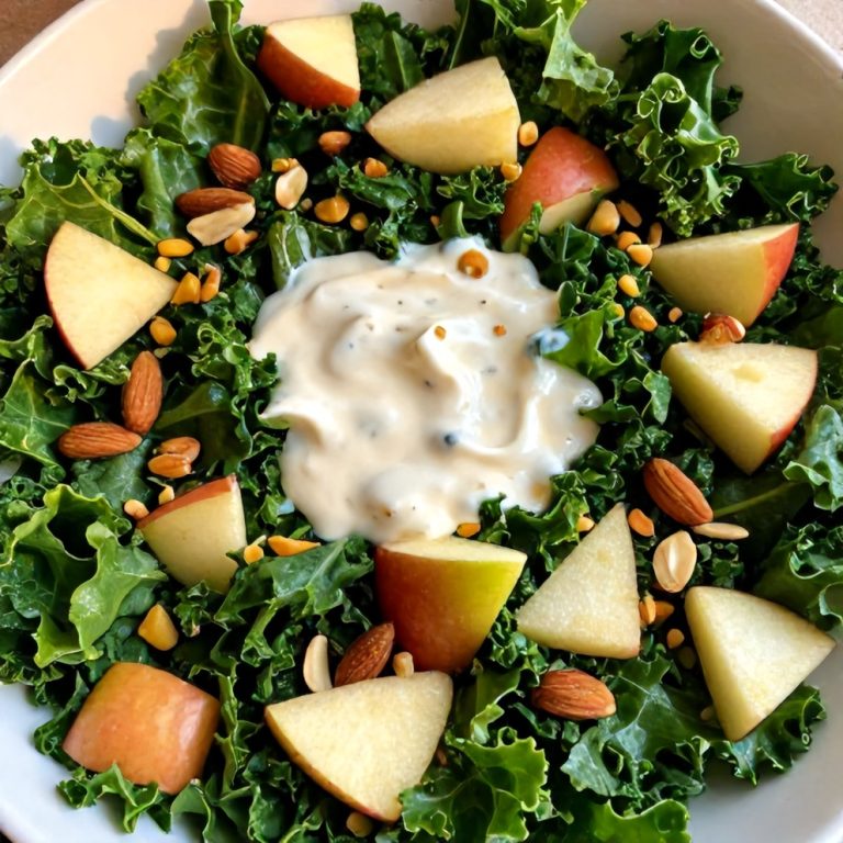 Easy Kale and Apple Salad
